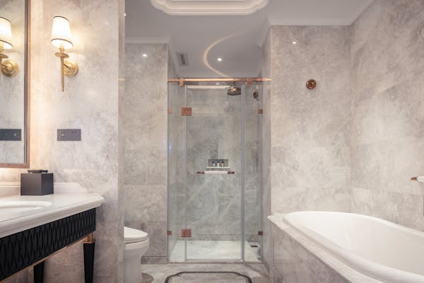 Complete bathroom design renovation